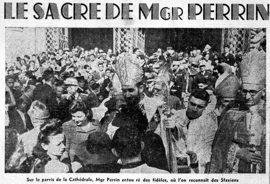 Sacre de Mgr Perrin